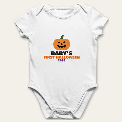 Daddy's First Halloween & Baby's First Halloween matching set baby grow