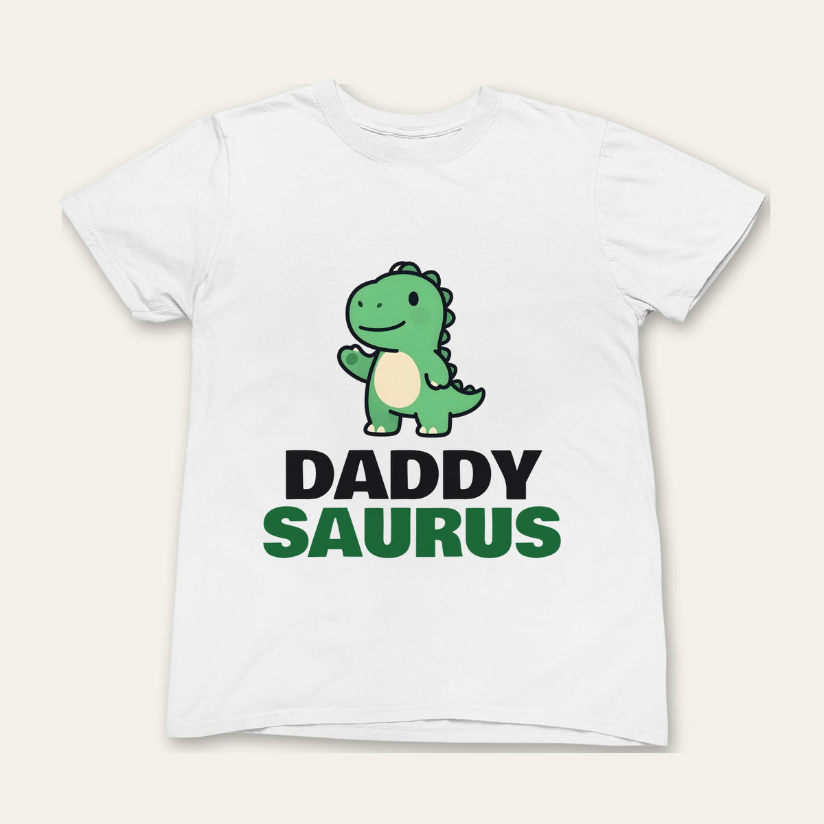 Daddysaurus & Babysaurus matching set grown-up t-shirt