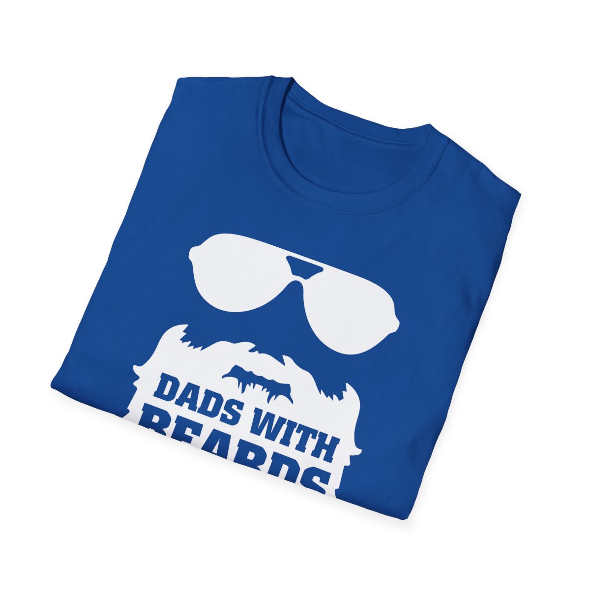 Dads With Beards Are Better Graphic T-Shirt - funny t-shirt by Cheeky Business