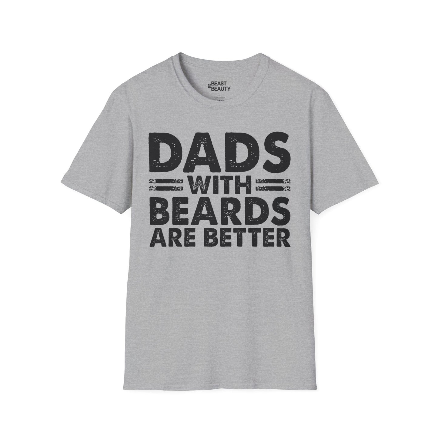 Dads With Beards Are Better T-Shirt t-shirt product image 6 from Beast and Beauty