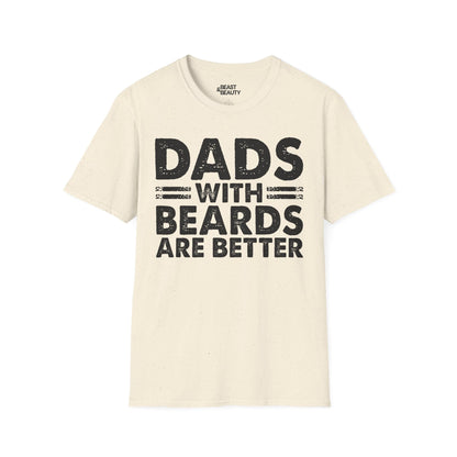 Dads With Beards Are Better T-Shirt t-shirt product image 2 from Beast and Beauty