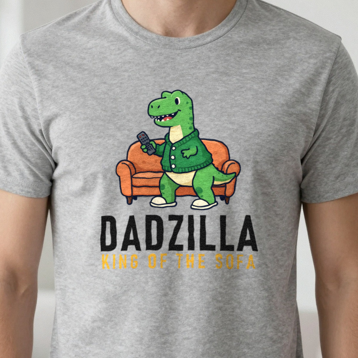Dadzilla Funny Dad T-Shirt & Sweatshirt in another colour