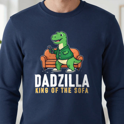 Dadzilla Funny Dad T-Shirt & Sweatshirt close-up