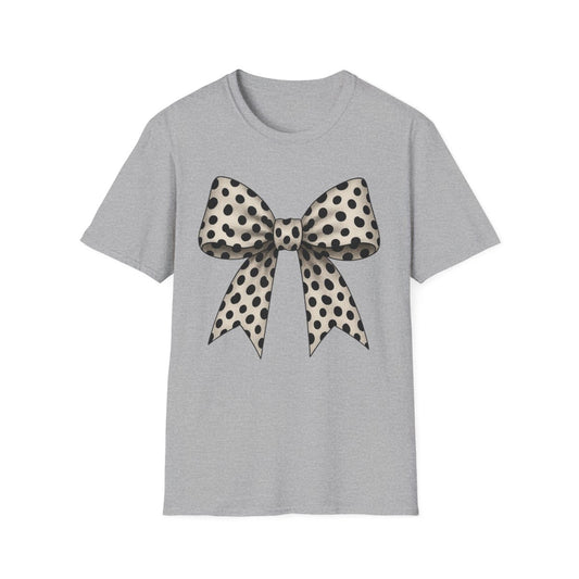Dalmatian Bow T-Shirt - funny t-shirt by Cheeky Business