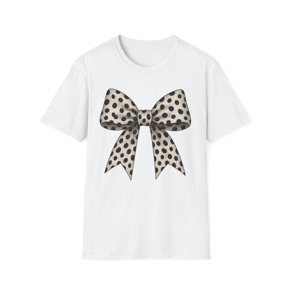 Dalmatian Bow T-Shirt - funny t-shirt by Cheeky Business
