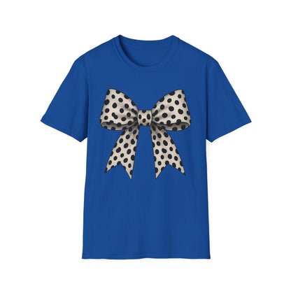 Dalmatian Bow T-Shirt - funny t-shirt by Cheeky Business