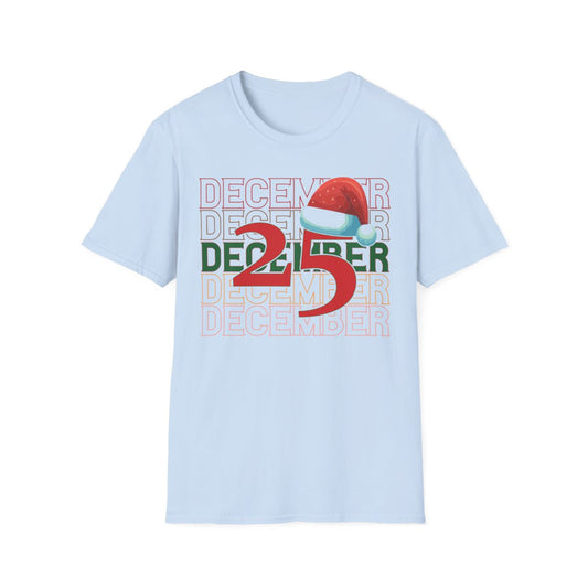 December 25 Christmas T-Shirt - funny t-shirt by Cheeky Business