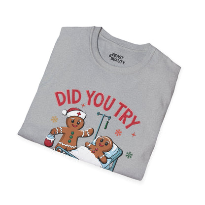 Did You Try Icing It Funny Christmas T-Shirt t-shirt product image 7 from Beast and Beauty