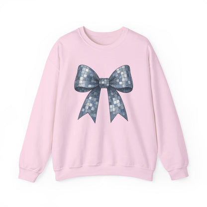 Disco Bow Sweatshirt - funny sweatshirt by Cheeky Business