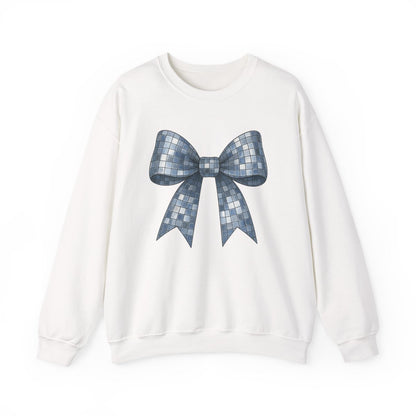 Disco Bow Sweatshirt - funny sweatshirt by Cheeky Business