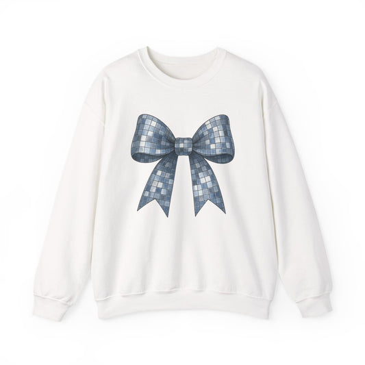 Disco Bow Sweatshirt - funny sweatshirt by Cheeky Business