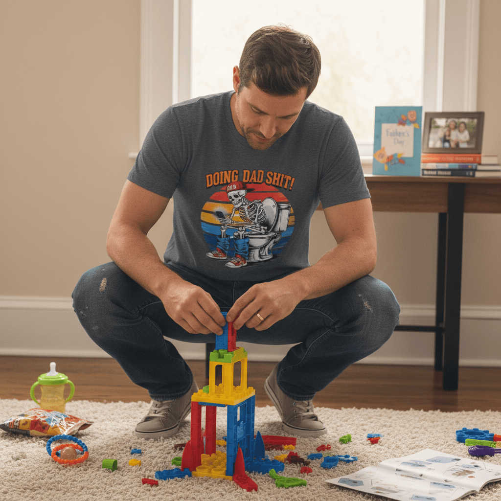 Doing Dad Shit T-Shirt t-shirt product image 11 from Beast and Beauty