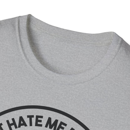 Don't Hate Me Because I'm Beardiful T-Shirt - funny t-shirt by Cheeky Business