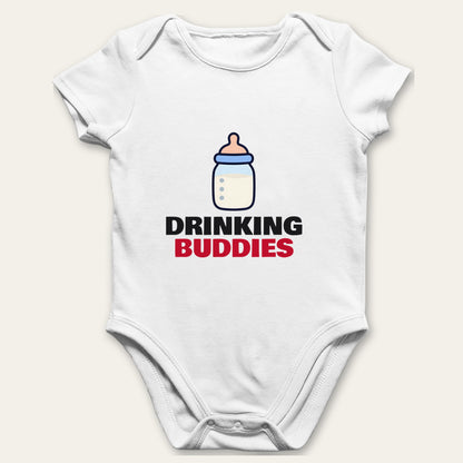 Drinking Buddies matching set baby grow
