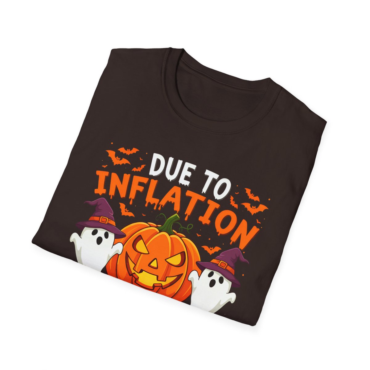 Due to Inflation This Is My Halloween Costume T-Shirt - funny t-shirt by Cheeky Business