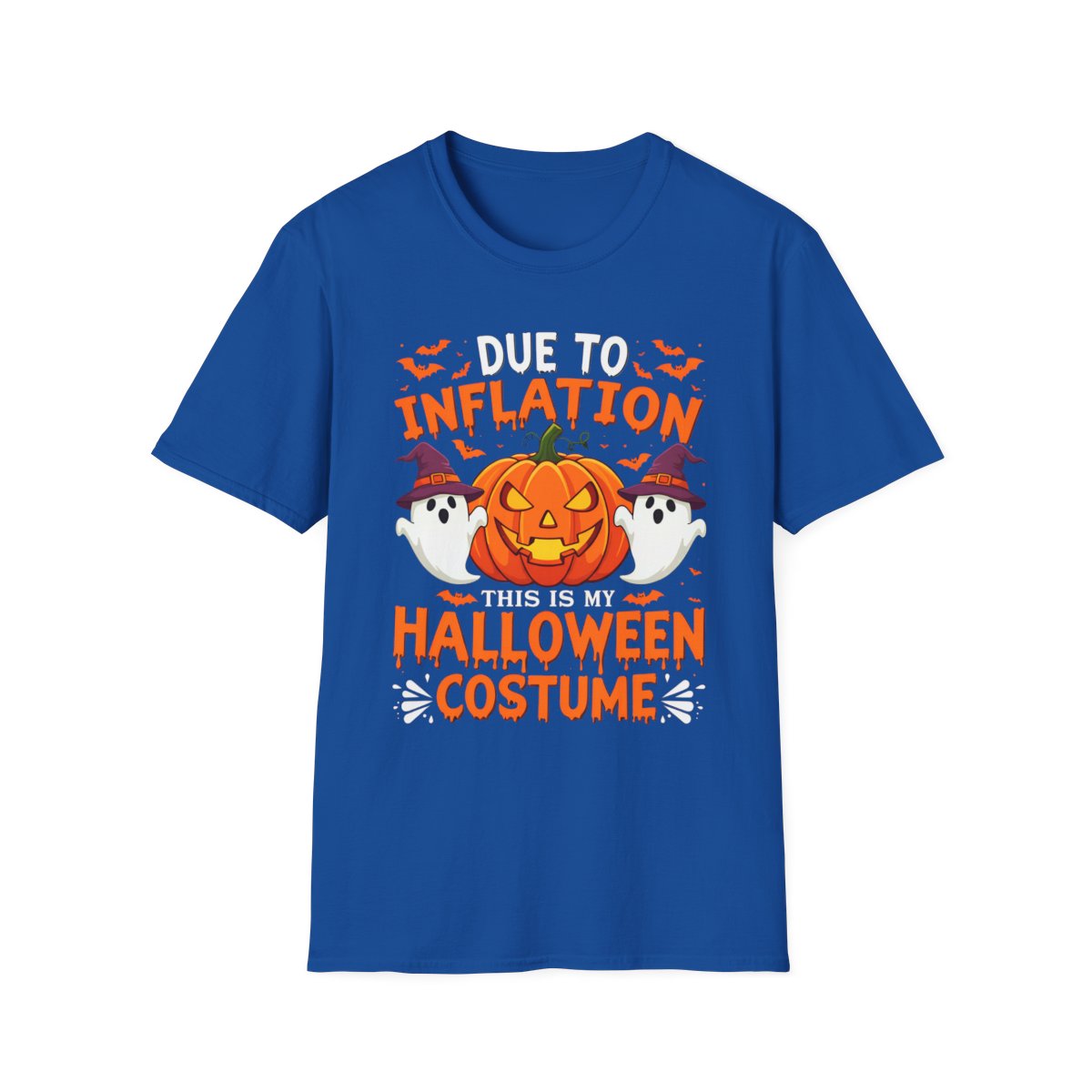Due to Inflation This Is My Halloween Costume T-Shirt - funny t-shirt by Cheeky Business