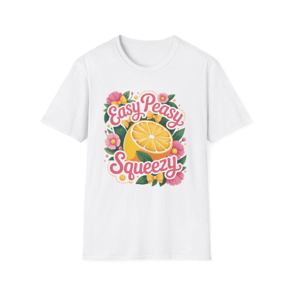 Easy Peasy Squeezy T-Shirt - funny t-shirt by Cheeky Business