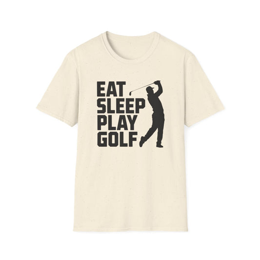 Eat Sleep Play Golf Dad T-Shirt - funny t-shirt by Cheeky Business