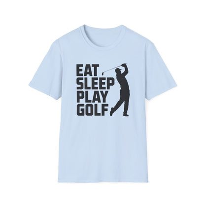 Eat Sleep Play Golf Dad T-Shirt - funny t-shirt by Cheeky Business