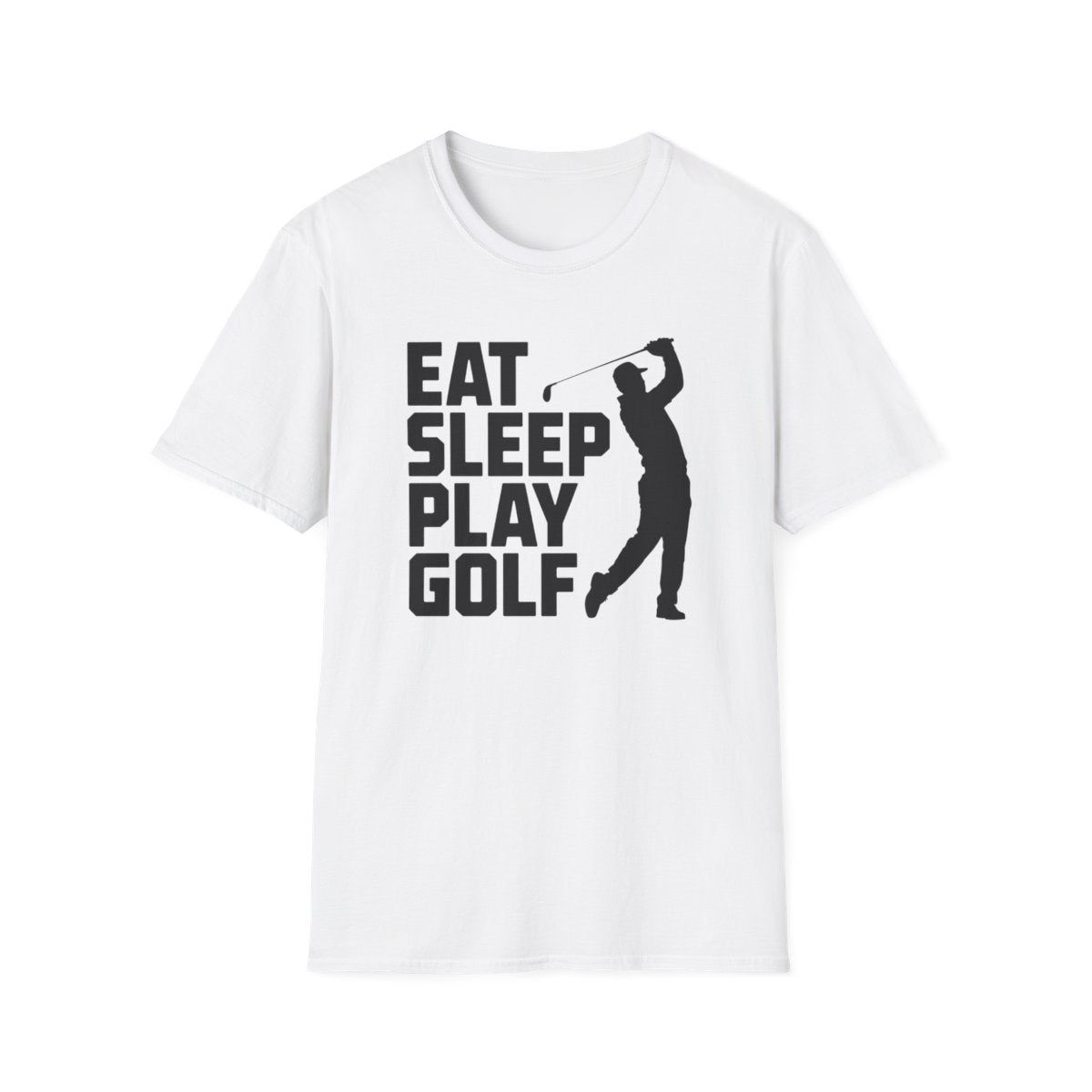 Eat Sleep Play Golf Dad T-Shirt - funny t-shirt by Cheeky Business