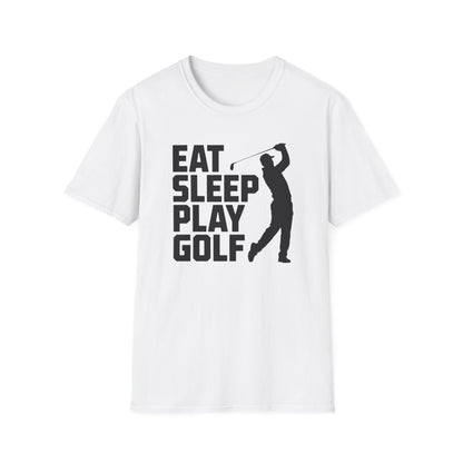 Eat Sleep Play Golf Dad T-Shirt - funny t-shirt by Cheeky Business