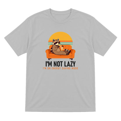 Energy Saving Mode Funny T-Shirt & Sweatshirt T-Shirt in Sport Grey