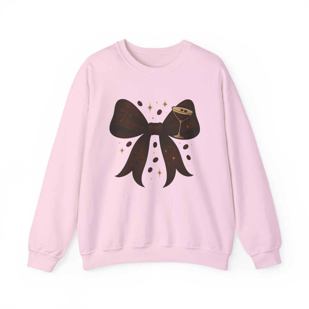 Espresso Martini Bow Sweatshirt - funny sweatshirt by Cheeky Business