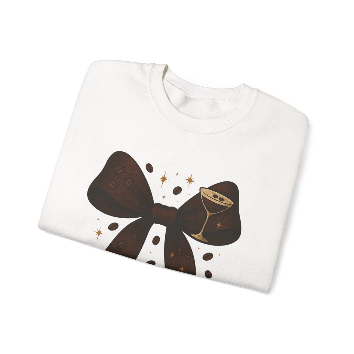 Espresso Martini Bow Sweatshirt - funny sweatshirt by Cheeky Business
