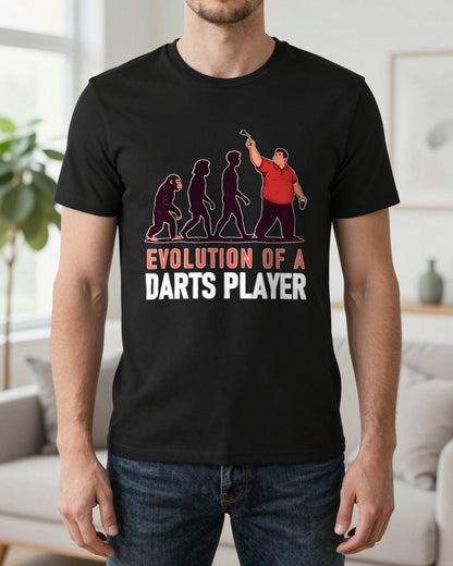 Evolution Of A Darts Player Funny Darts T-Shirt & Sweatshirt worn