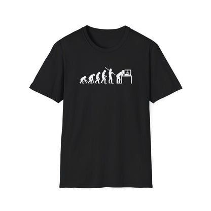 Evolution of Man to 3D Printer T-Shirt - funny t-shirt by Cheeky Business