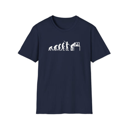 Evolution of Man to 3D Printer T-Shirt - funny t-shirt by Cheeky Business