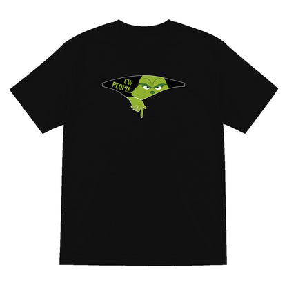 Ew People Grumpy Christmas T-Shirt & Sweatshirt T-Shirt in Black