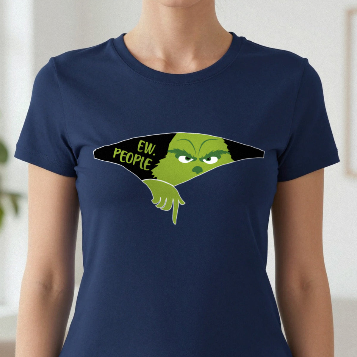 Ew People Grumpy Christmas T-Shirt & Sweatshirt in another colour
