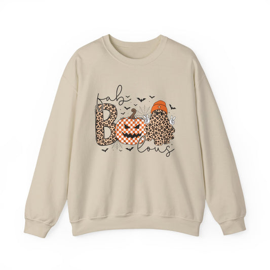 Fab Boo Lous Halloween Sweatshirt - funny sweatshirt by Cheeky Business