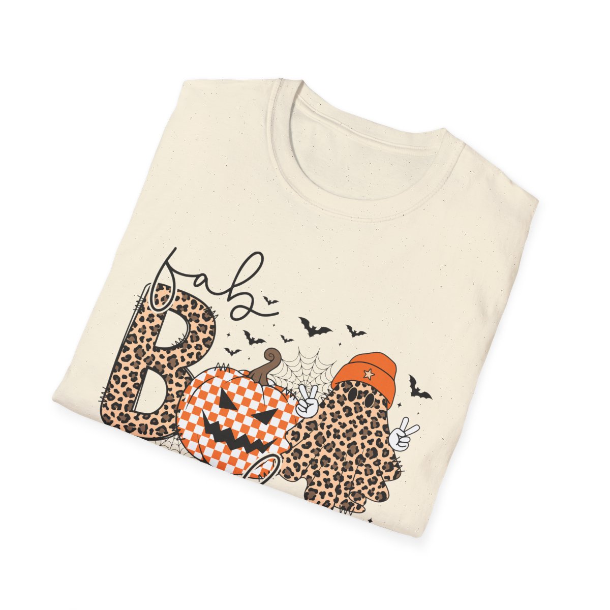 Fab Boo Lous Halloween Ghost T-Shirt - funny t-shirt by Cheeky Business