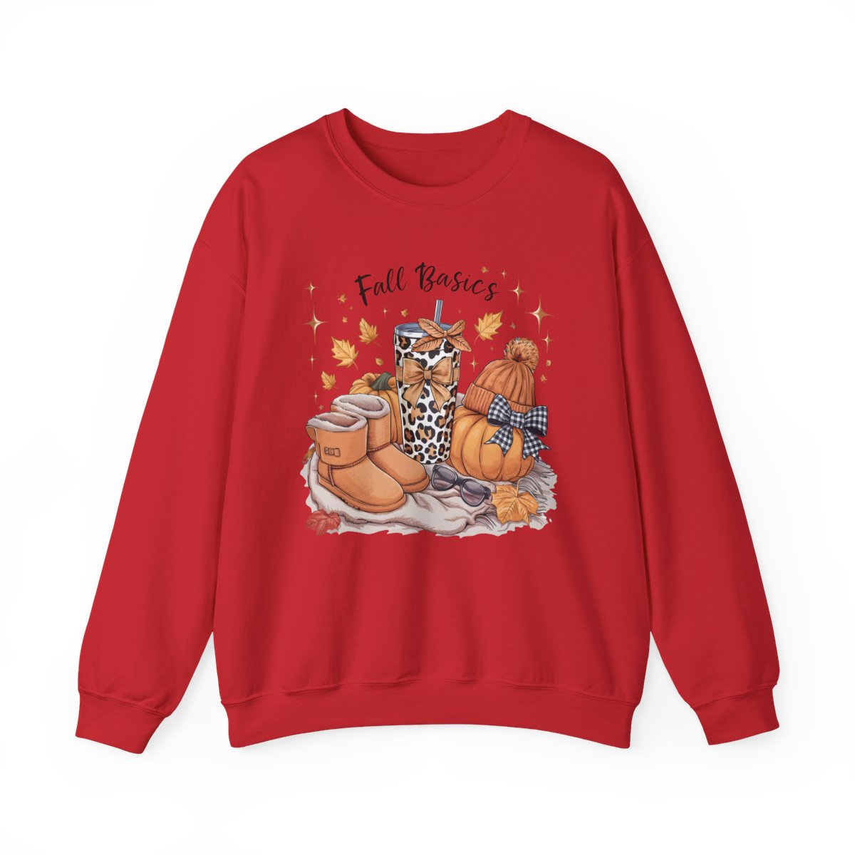 Fall Basics Cozy Essentials Sweatshirt - funny sweatshirt by Cheeky Business