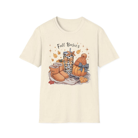 Fall Basics Graphic T-Shirt - funny t-shirt by Cheeky Business
