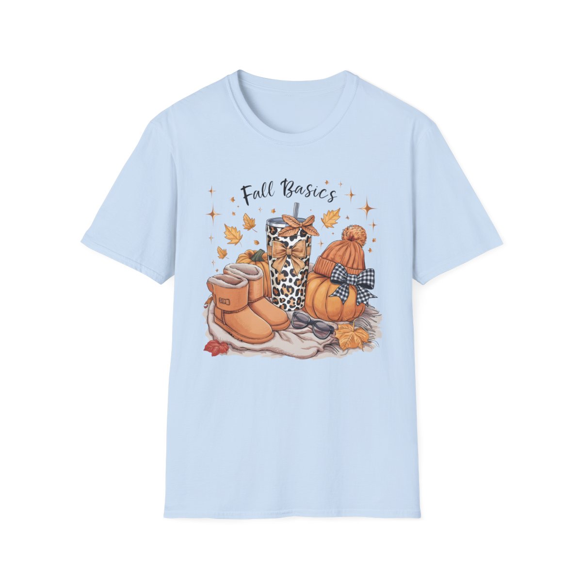Fall Basics Graphic T-Shirt - funny t-shirt by Cheeky Business