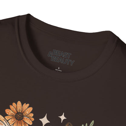fall pumpkin bow graphic t-shirt lifestyle shot