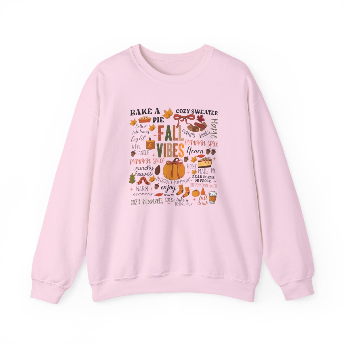 Fall Vibes Autumn Quotes Sweatshirt - funny sweatshirt by Cheeky Business