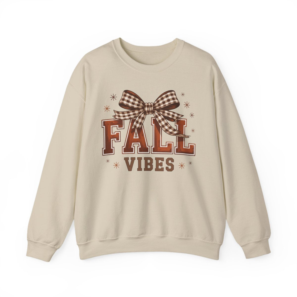 Fall Vibes Bow Sweatshirt - funny sweatshirt by Cheeky Business