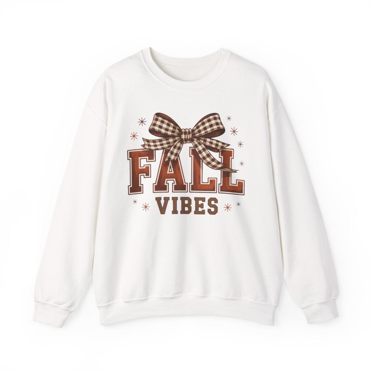 Fall Vibes Bow Sweatshirt - funny sweatshirt by Cheeky Business