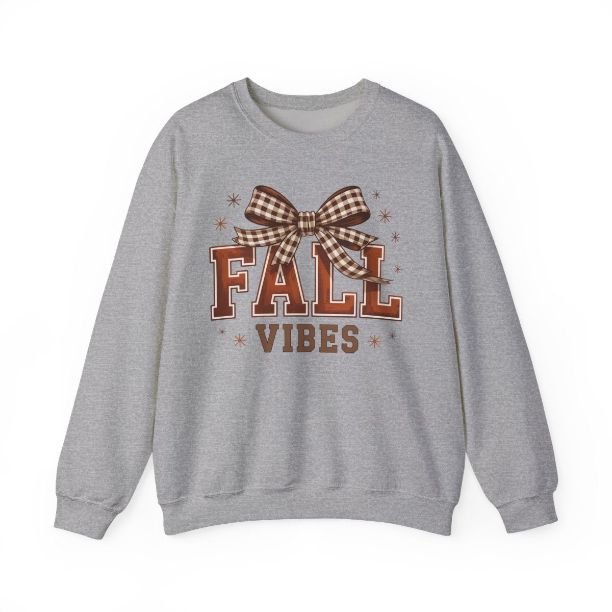 Fall Vibes Bow Sweatshirt - funny sweatshirt by Cheeky Business