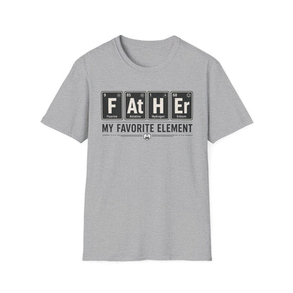 Father, My Favorite Element Dad T-Shirt - funny t-shirt by Cheeky Business