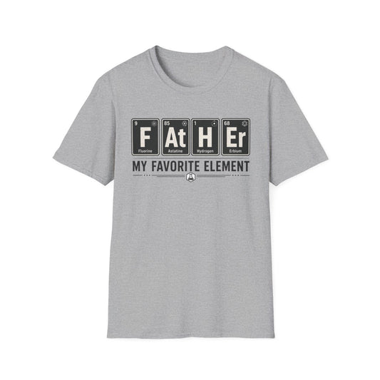 Father, My Favorite Element Dad T-Shirt - funny t-shirt by Cheeky Business