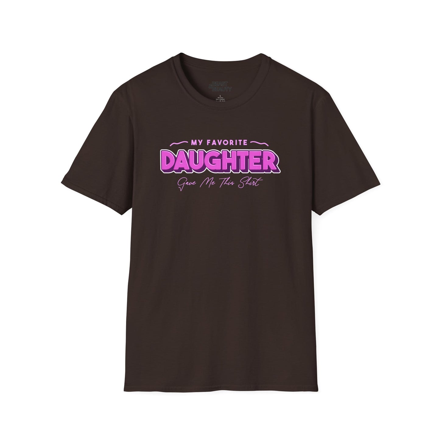 Favourite Daughter Gave Me This T-Shirt t-shirt product image 5 from Beast and Beauty