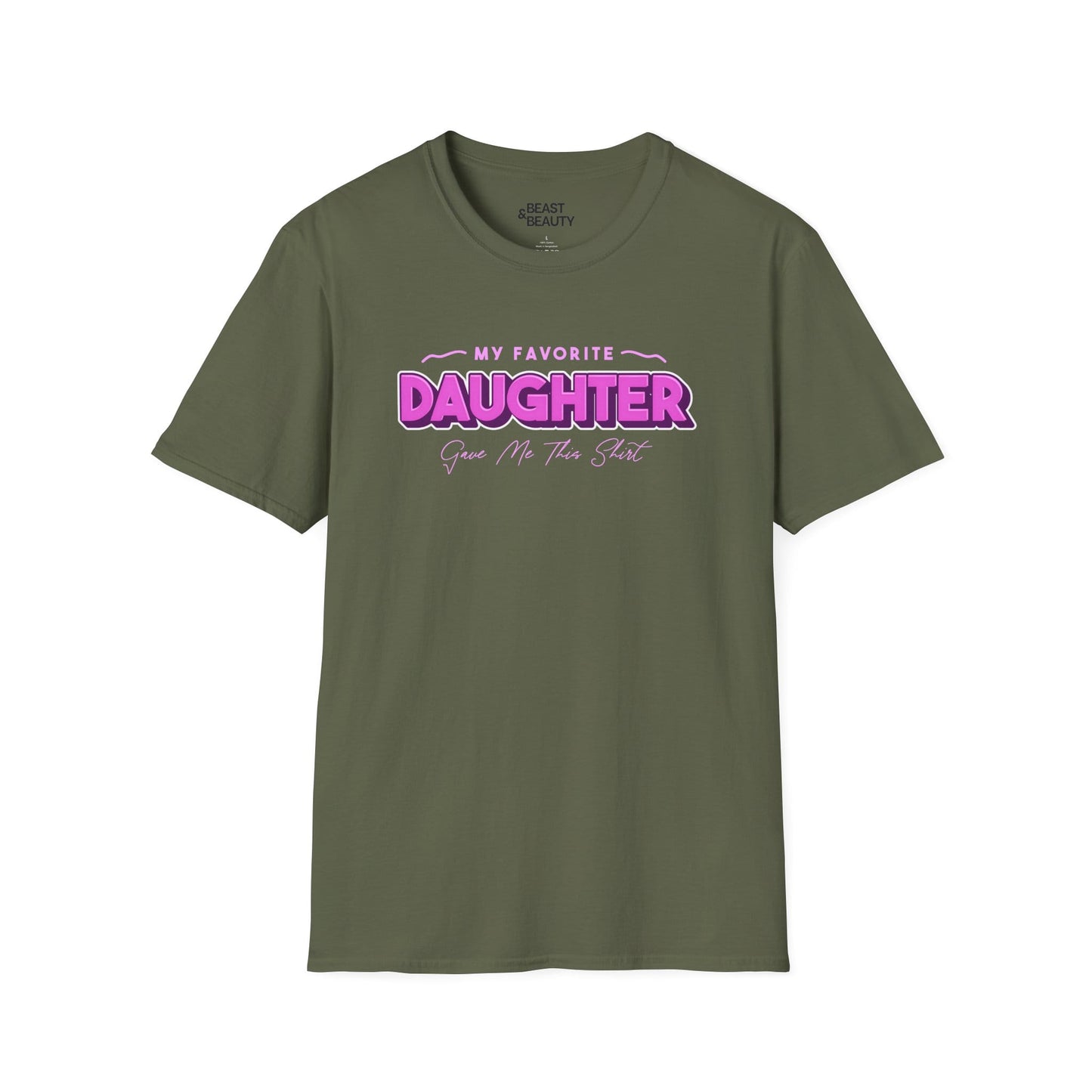 Favourite Daughter Gave Me This T-Shirt t-shirt product image 4 from Beast and Beauty