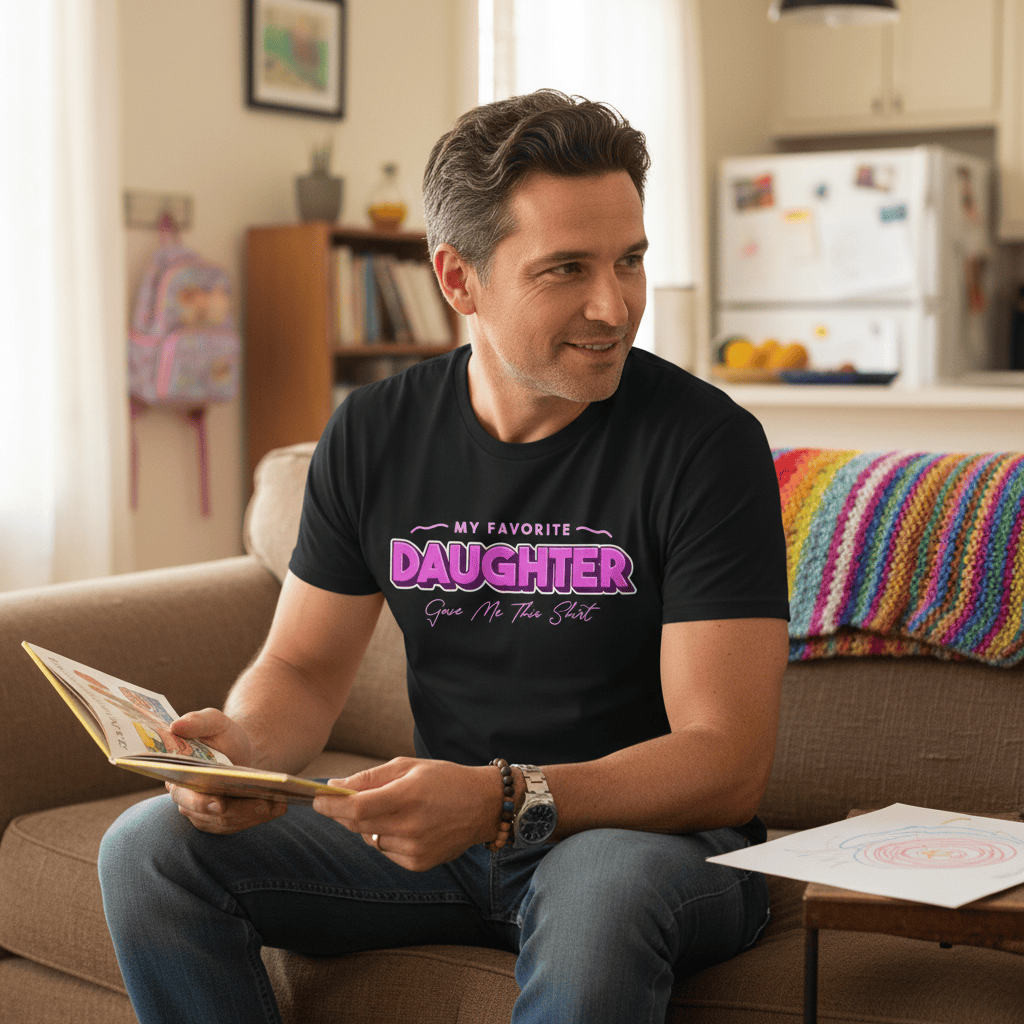 Favourite Daughter Gave Me This T-Shirt t-shirt product image 9 from Beast and Beauty