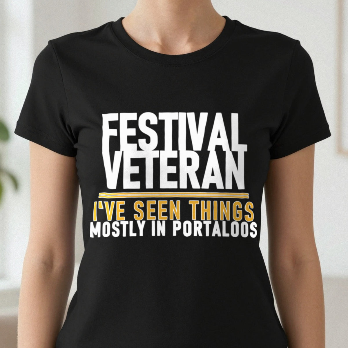 Festival Veteran I've Seen Things Mostly In Portaloos Funny T-Shirt & Sweatshirt in another colour
