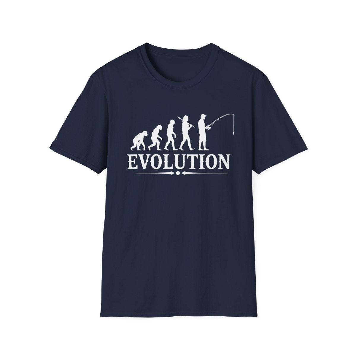 Fishing Evolution T-Shirt - funny t-shirt by Cheeky Business